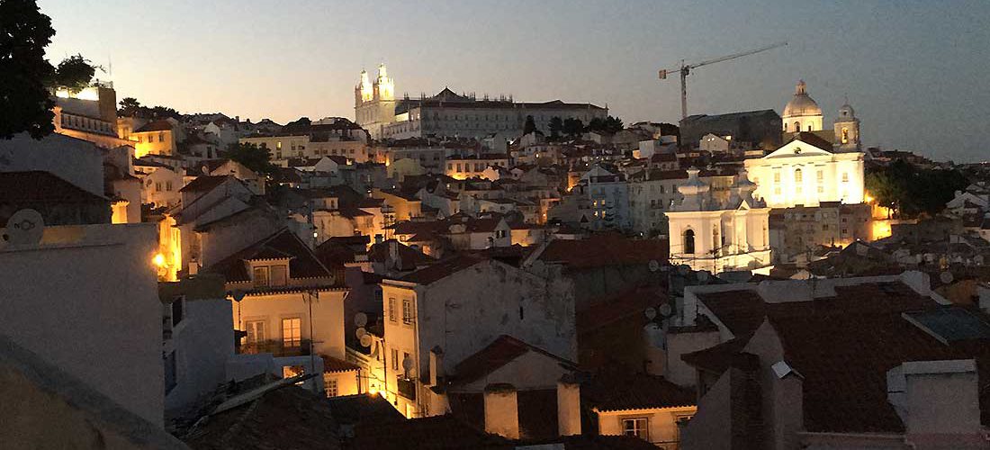 Lisbon at night